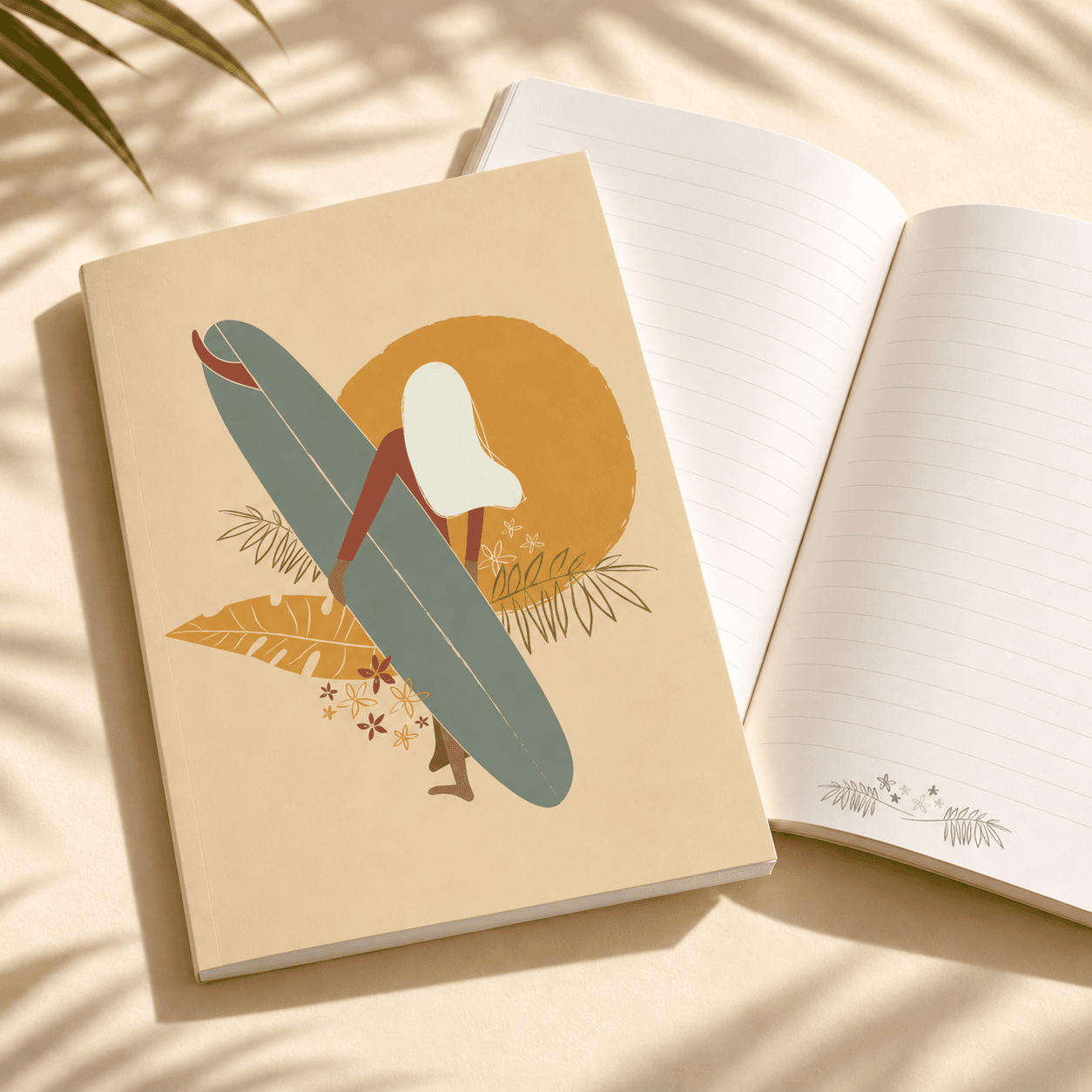 Surfer Girl Notebook